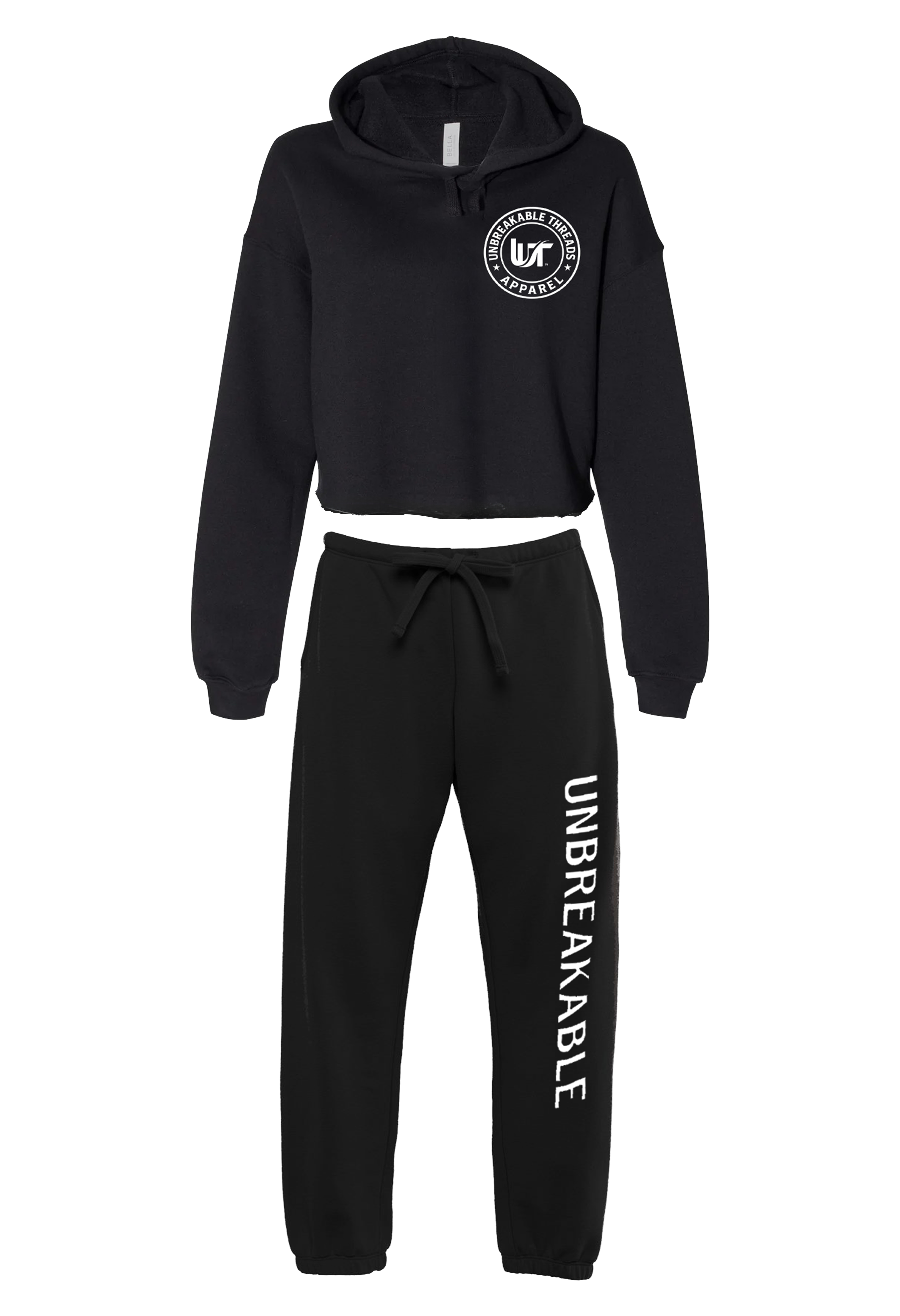 Unbreakable Threads Cropped Hoodie